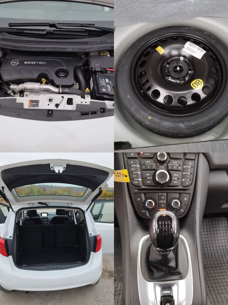 Opel Meriva 1.6 CDTI Euro 6, снимка 17 - Автомобили и джипове - 47829072