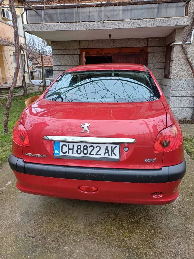 Peugeot 206 Sedan, снимка 3 - Автомобили и джипове - 53213554