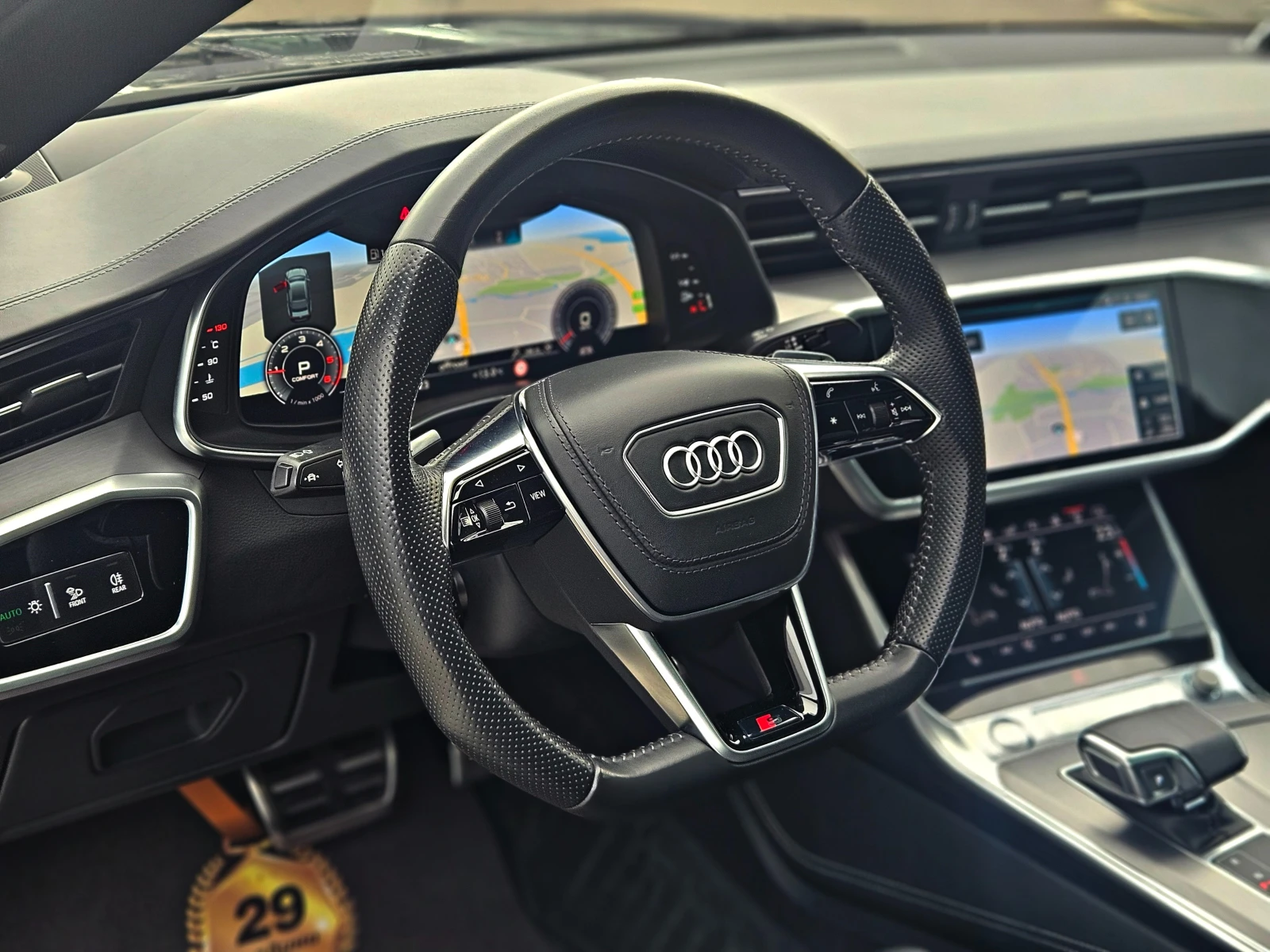 Audi A7 S7/4DBANG/PANO/KEYLES/DISTR/NIGHT/3DCAMERA/ВАКУМ/L - изображение 10