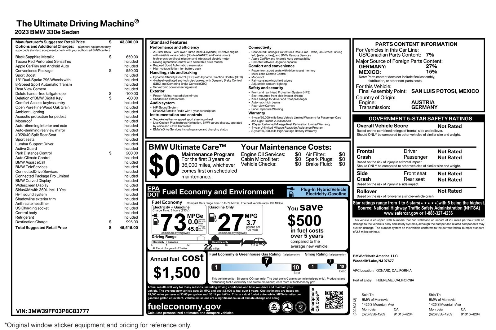 BMW 330 E HYBRID * * CARFAX * * ���� ������ * *  | Mobile.bg � ����������� 13