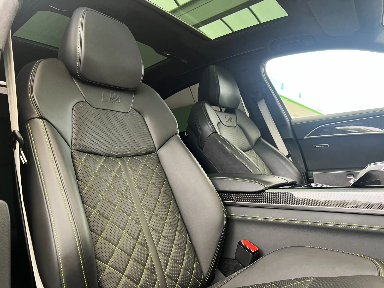 Audi A8 50 TDI / LONG / S-LINE / B&O/ HUD/ EXCLUSIVE/ 360/, снимка 14 - Автомобили и джипове - 55432728