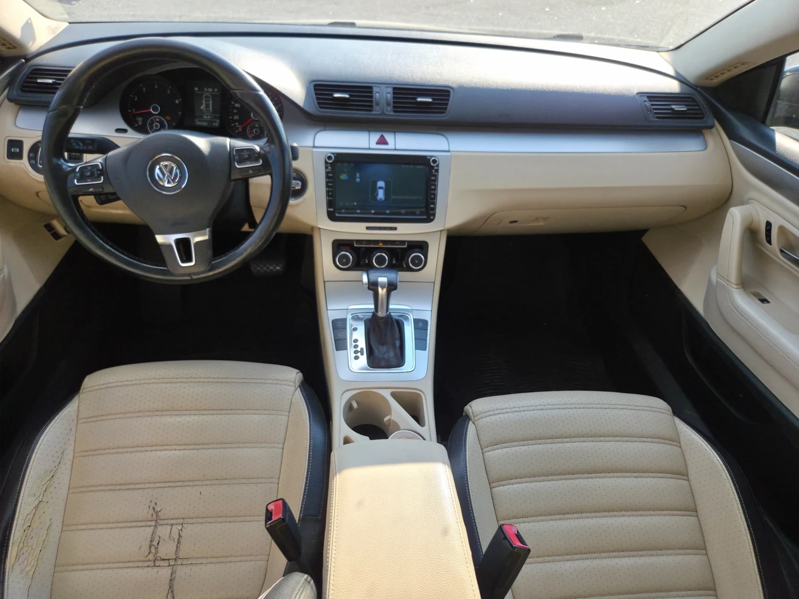 VW CC 2.0 турбо 200 коня Автомат 2010г !!, снимка 11 - Автомобили и джипове - 55547358