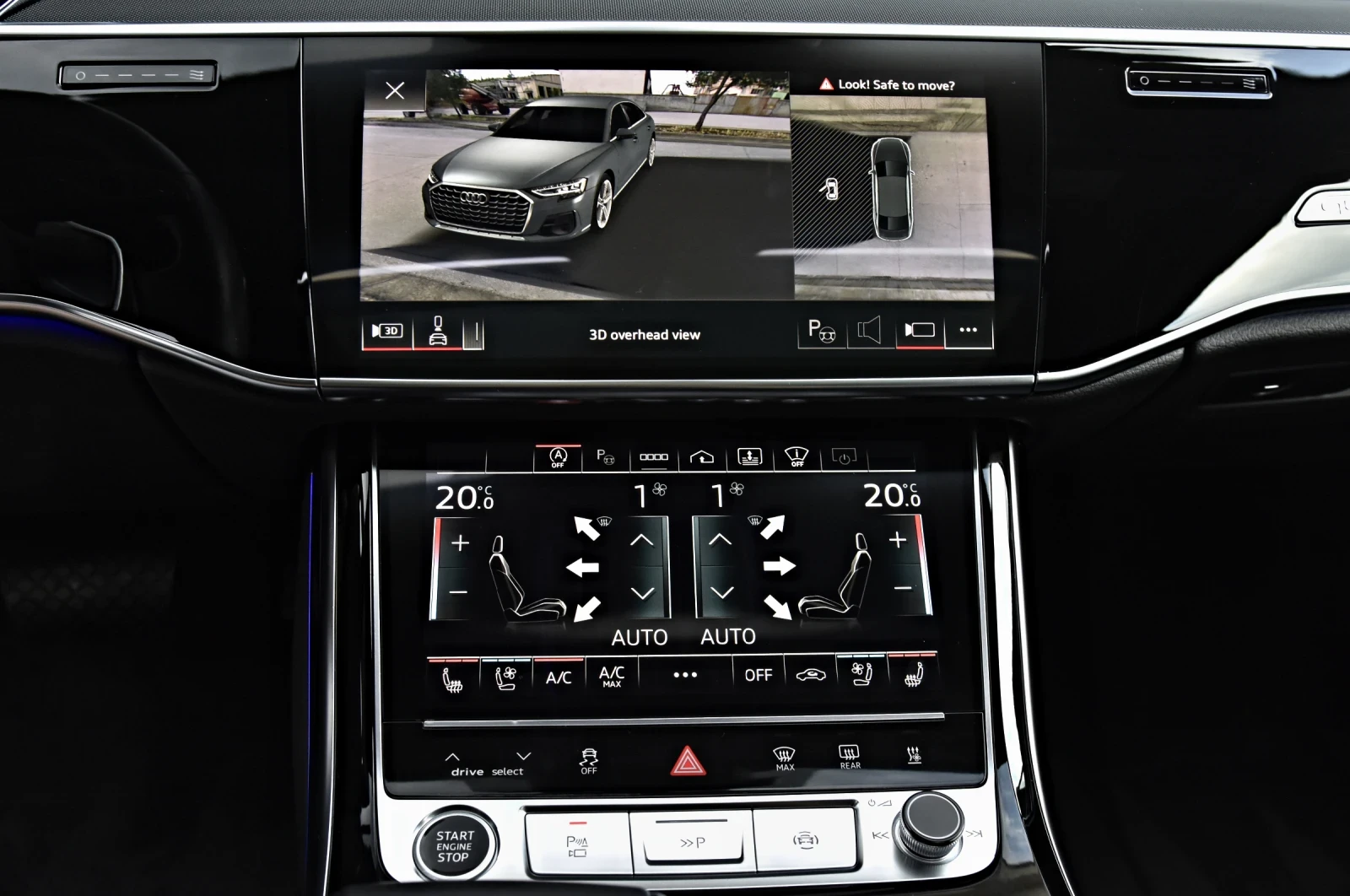 Audi A8 5.0TDI SPORT PAKET 360 B&O PANO 21 OLED S8-SITZE, снимка 10 - Автомобили и джипове - 55826050