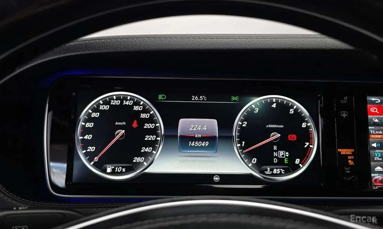 Mercedes-Benz S 500 LONG 4MATIC /���������/��������/���������/360 | Mobile.bg � ����������� 8