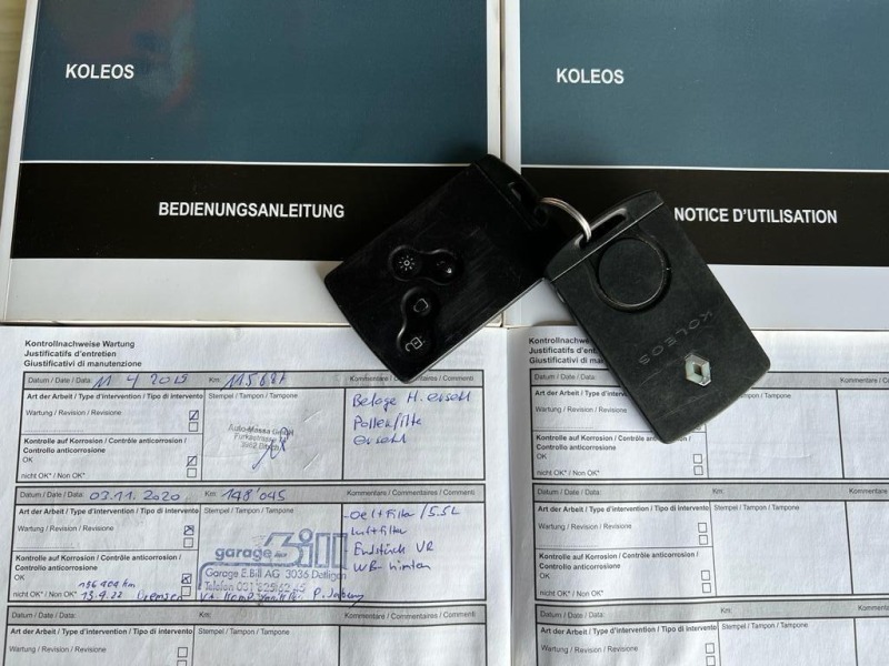 Renault Koleos 2.5i, 4x4,Швейцария,Сервизна книжка, снимка 14 - Автомобили и джипове - 43020714