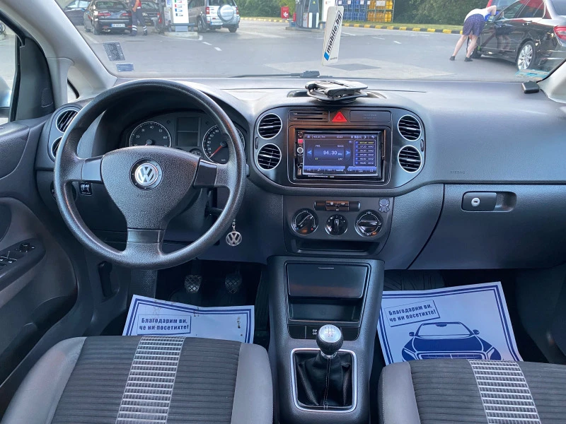 VW Golf Plus 1.6 102кс ГАЗ/БЕНЗИН , снимка 13 - Автомобили и джипове - 46581386