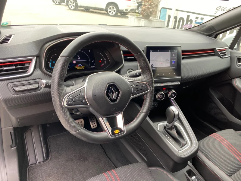 Renault Clio 1.6E-TechHybrid-90кс= 15хил.км!= RS LINE= АВТОМАТ, снимка 8 - Автомобили и джипове - 47055778