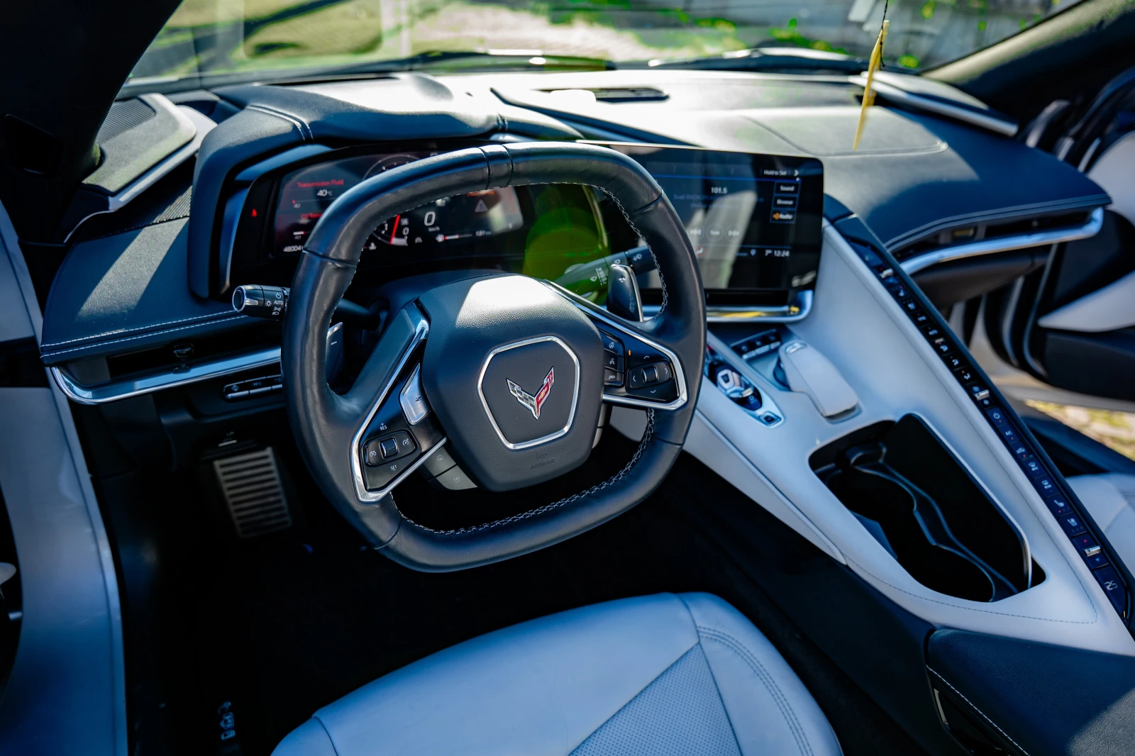 Chevrolet Corvette Z51 PERFORMANCE PACKAGE * EXHAUST * HIGH WING | Mobile.bg   13