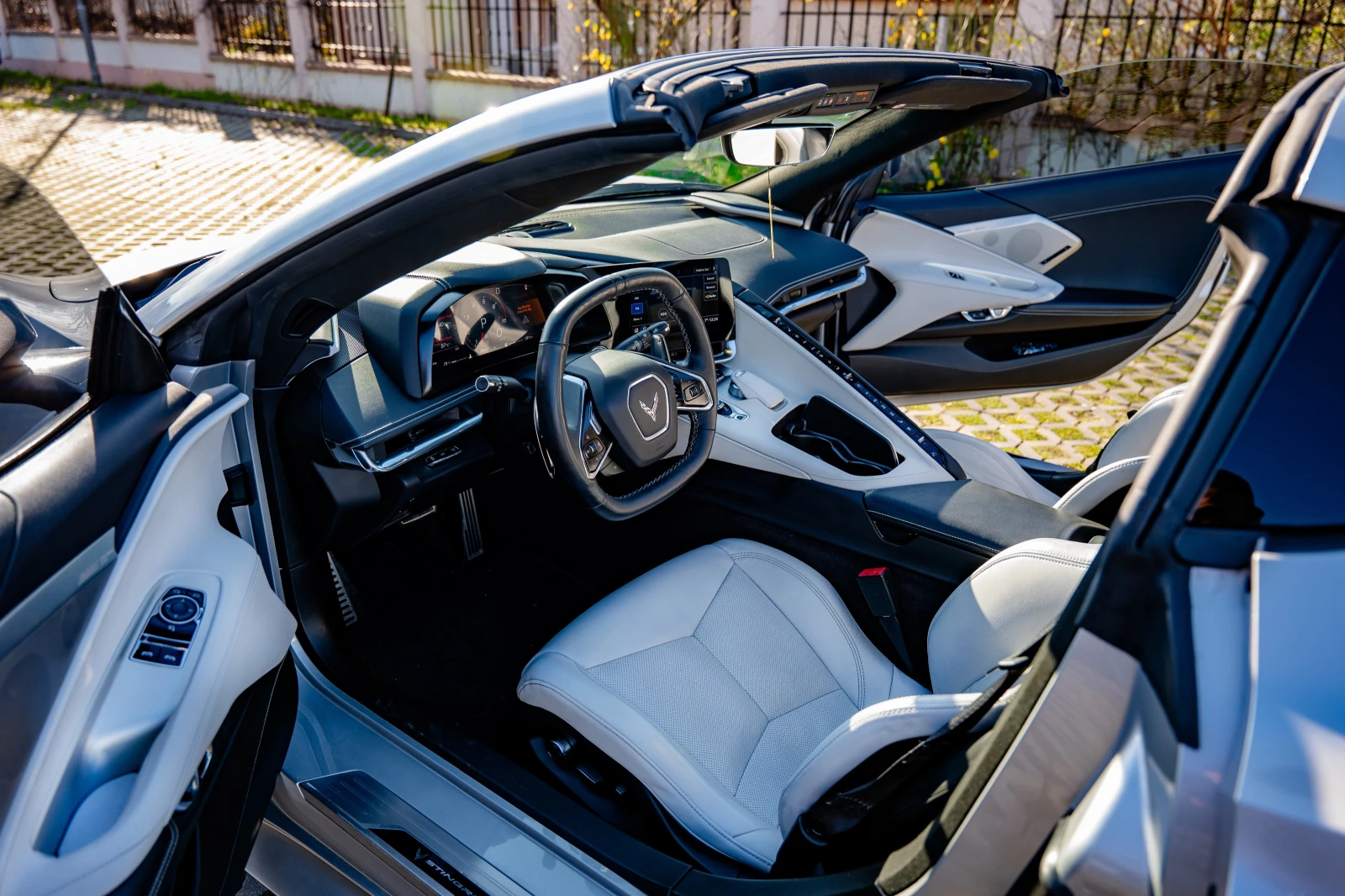 Chevrolet Corvette Z51 PERFORMANCE PACKAGE * EXHAUST * HIGH WING | Mobile.bg   12