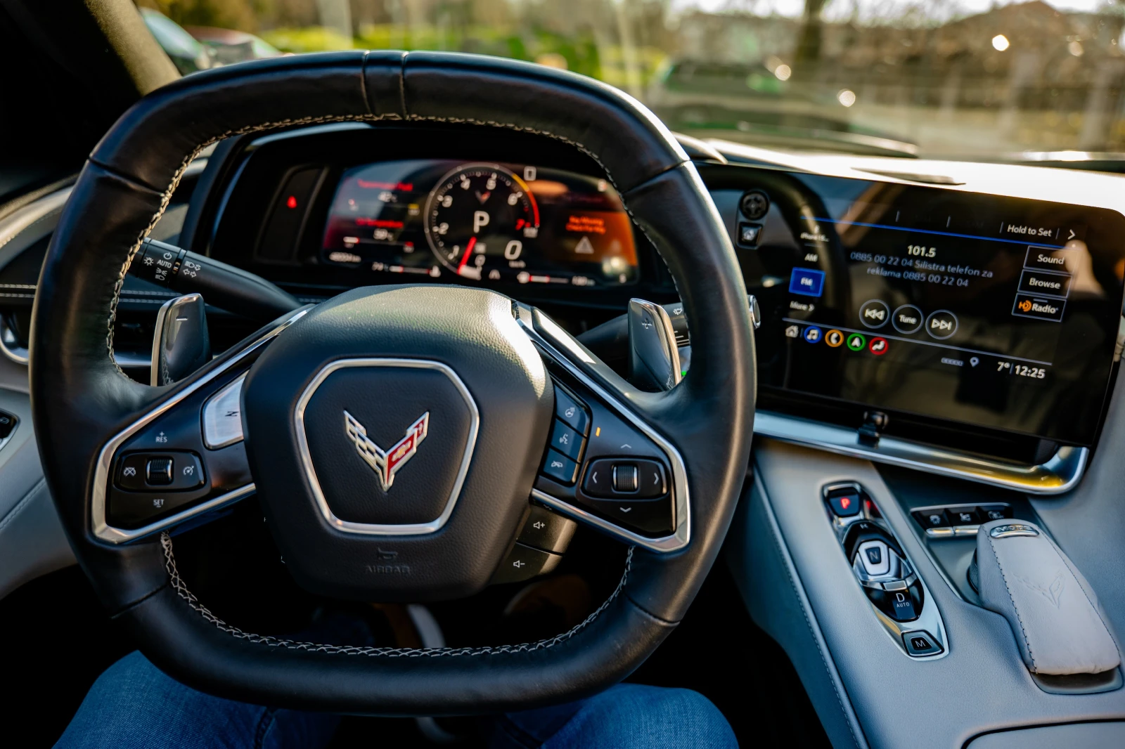 Chevrolet Corvette Z51 PERFORMANCE PACKAGE * EXHAUST * HIGH WING | Mobile.bg   16