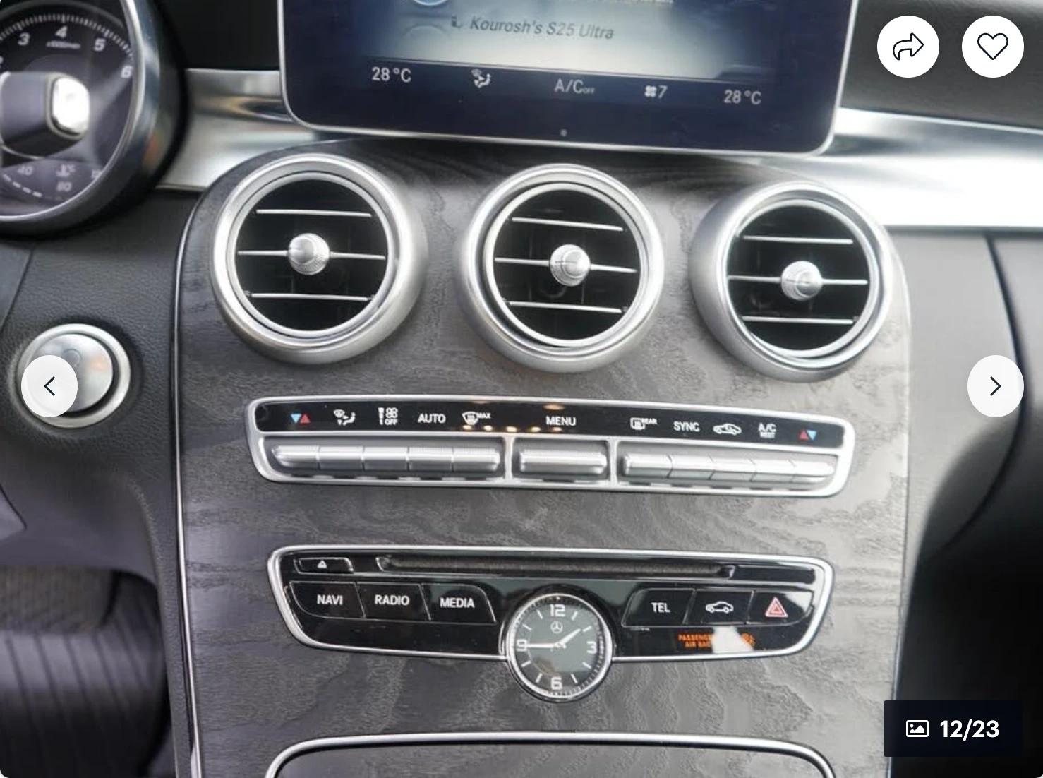 Mercedes-Benz C 400 AMG* PACK* BURMESTER* * LANE* ASSIST*  | Mobile.bg   9