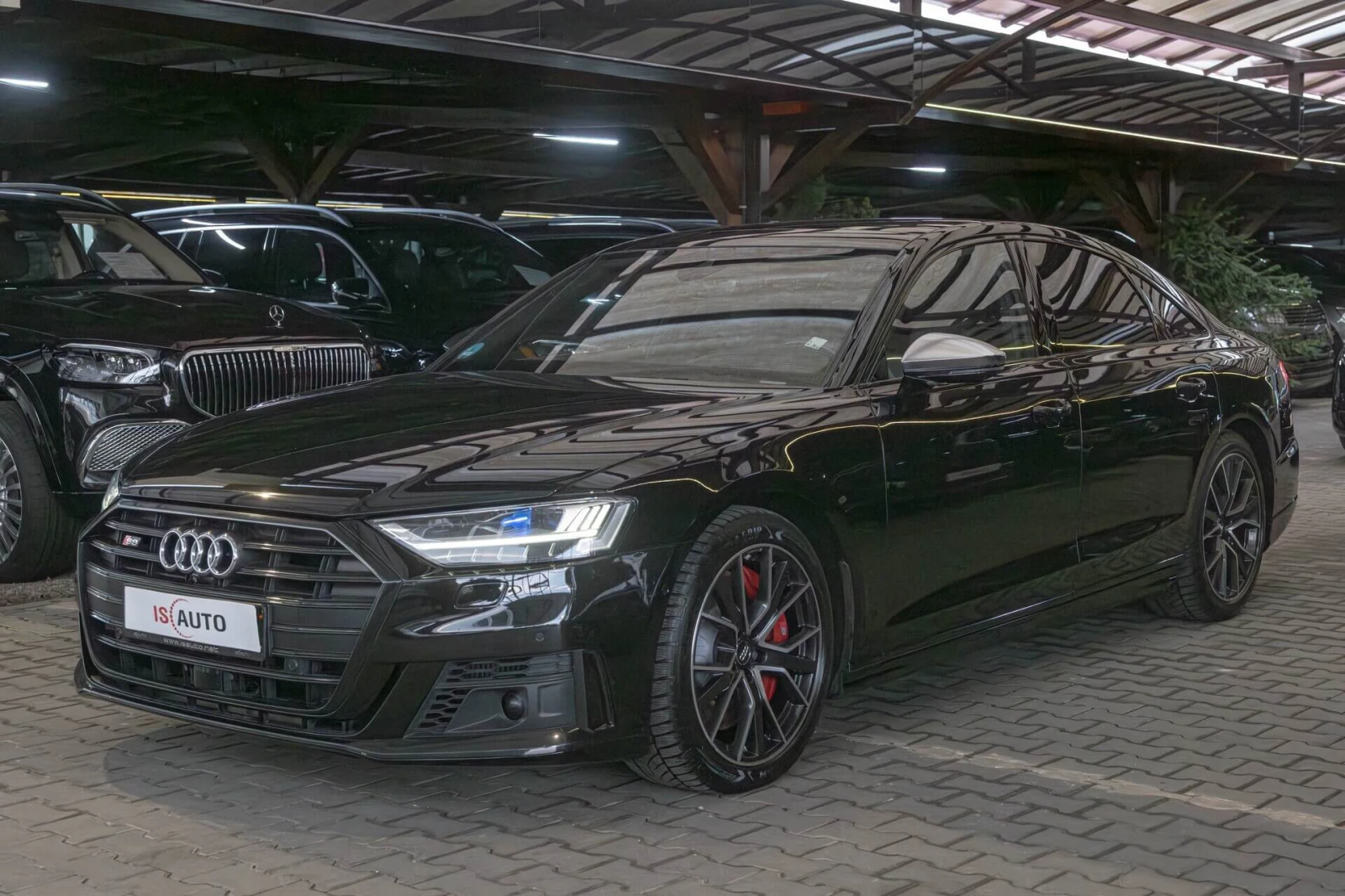 Audi S8 4.0TFSI/Carbon/B&O/Камера 360/HuD/Дистроник/Обдухв, снимка 3 - Автомобили и джипове - 53967087