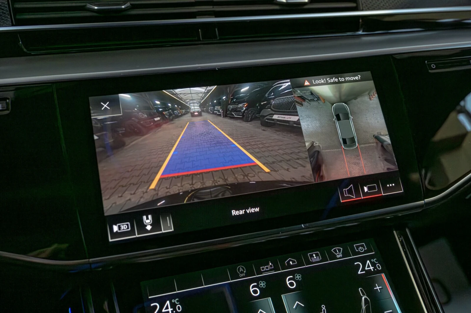 Audi S8 4.0TFSI/Carbon/B&O/Камера 360/HuD/Дистроник/Обдухв, снимка 11 - Автомобили и джипове - 53967087