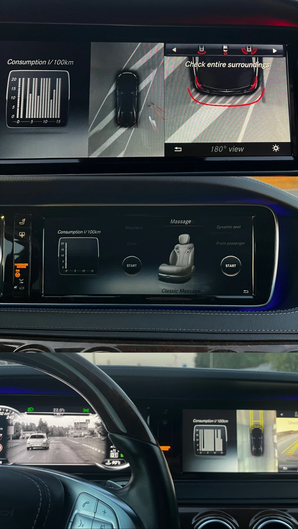 Mercedes-Benz S 350, снимка 10 - Автомобили и джипове - 56316371