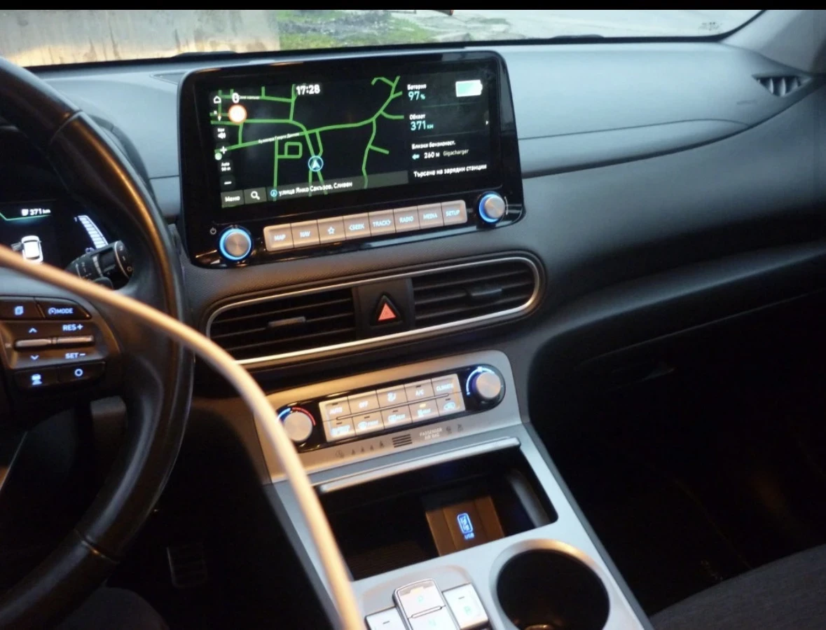 Hyundai Kona 64kw SOH100% active BLUE LINK  - изображение 8