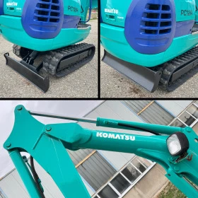 Багер Komatsu PC12R, снимка 11