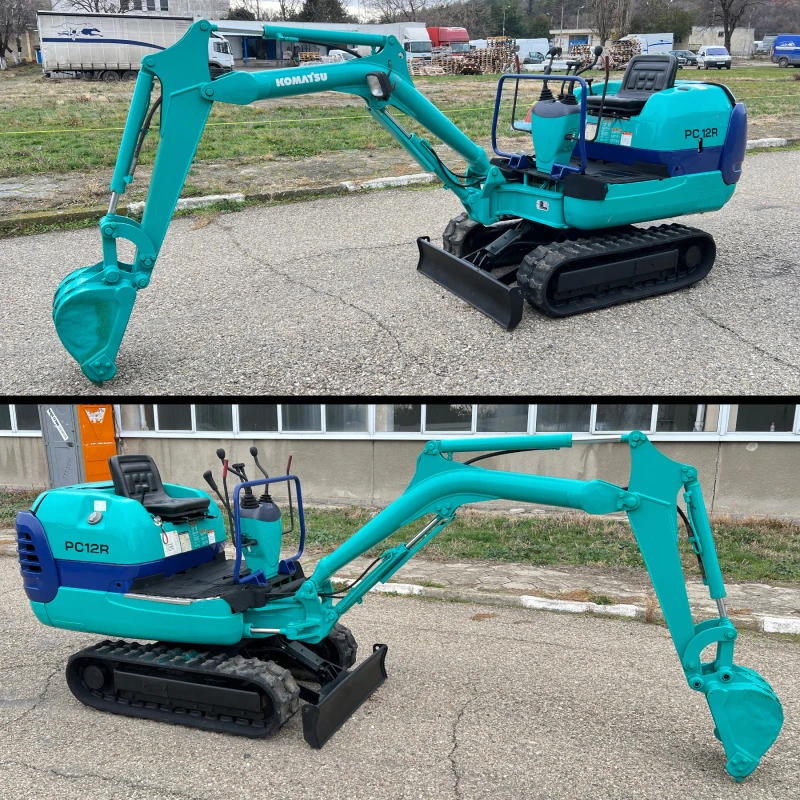 Багер Komatsu PC12R, снимка 13 - Индустриална техника - 43745770