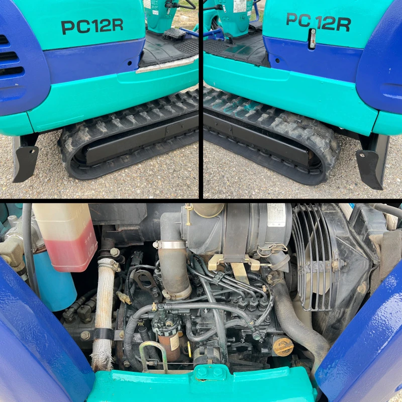 Багер Komatsu PC12R, снимка 10 - Индустриална техника - 43745770