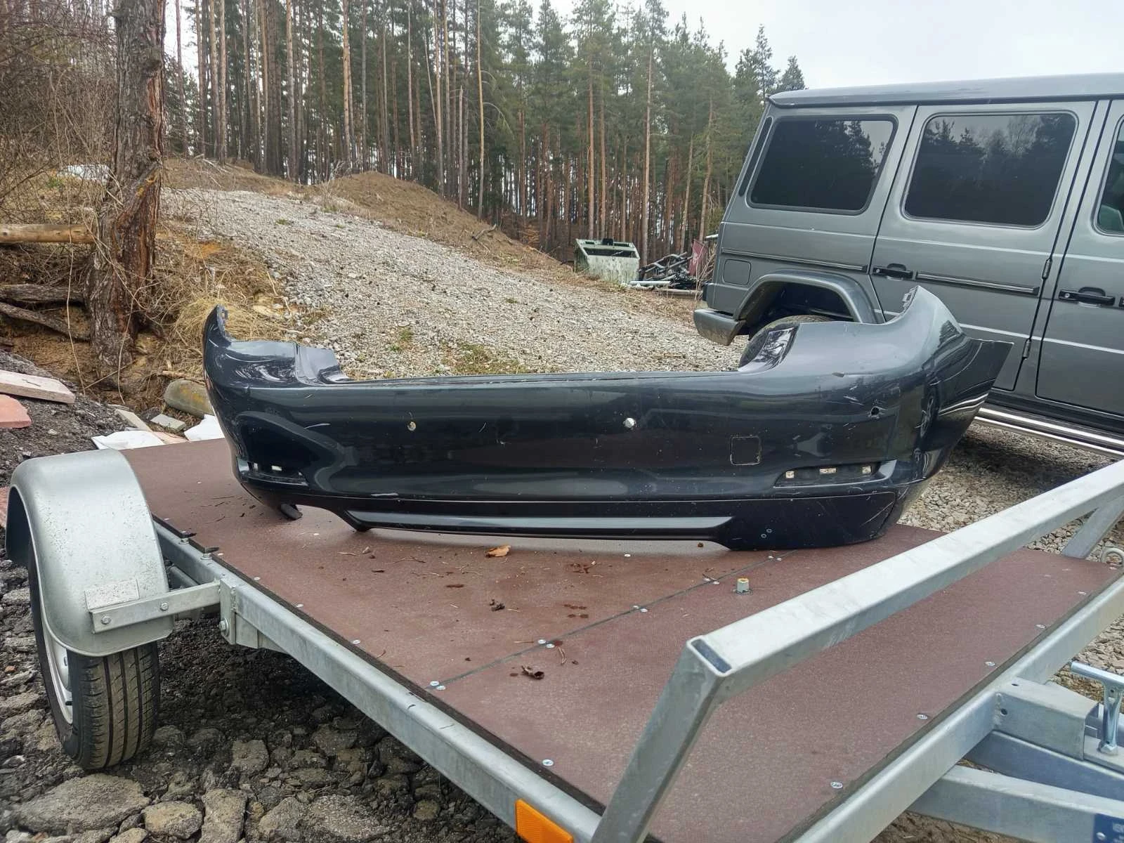 Предна и задна броня BMW 7 F01, снимка 9 - Части - 53934804