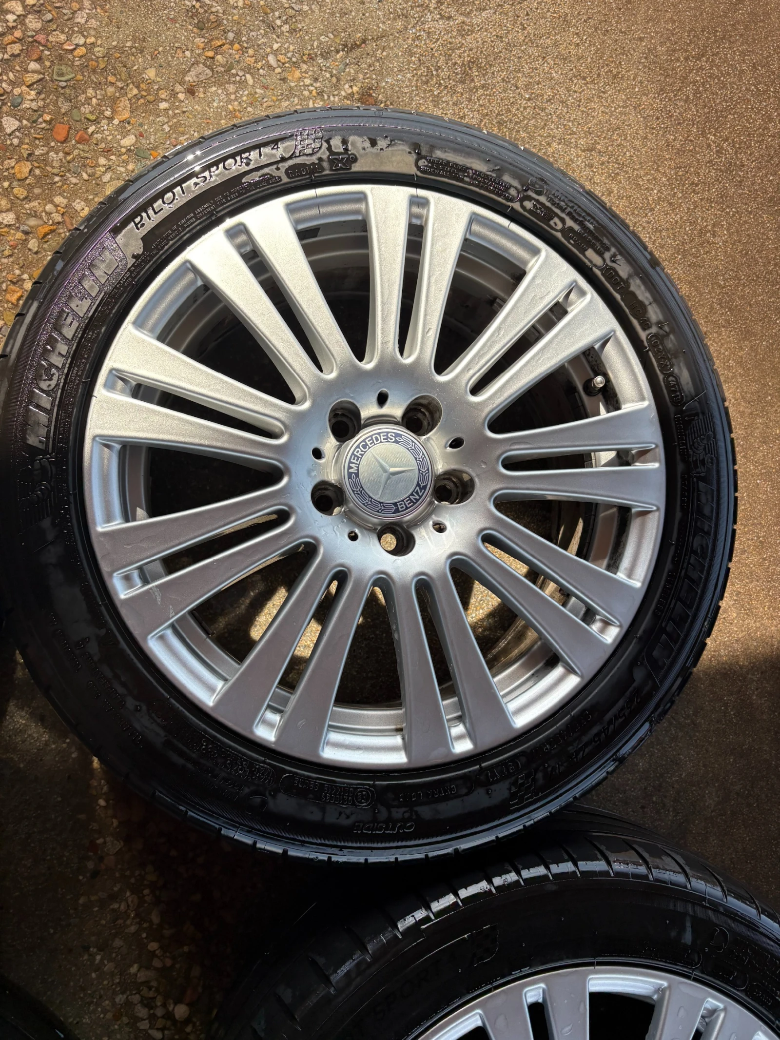 Джанти за Mercedes-Benz, снимка 5 - Гуми и джанти - 54740568