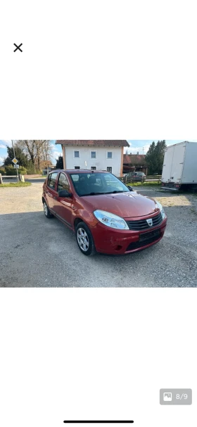 Dacia Sandero 1.4бензин, Климатик, Нов внос Германия, снимка 2
