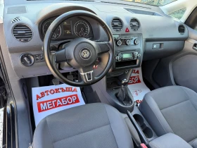 VW Caddy 1.6TDi/102p.s-5 mesten/Klima-Euro 5!!!, снимка 11