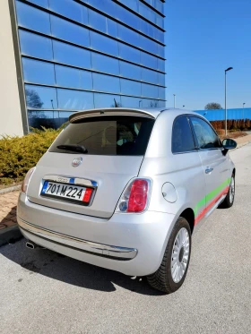 Fiat 500 1.2i | 2010 г. Панорамен покрив Стилен и икономиче, снимка 8