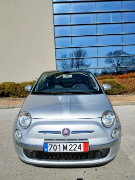 Fiat 500 1.2i | 2010 г. Панорамен покрив Стилен и икономиче, снимка 3