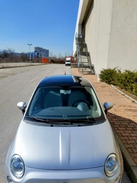 Fiat 500 1.2i | 2010 г. Панорамен покрив Стилен и икономиче, снимка 4