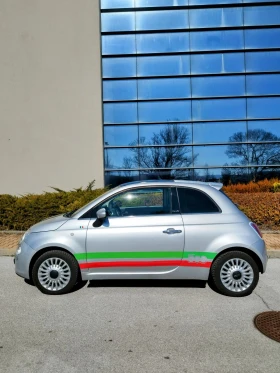 Fiat 500 1.2i | 2010 г. Панорамен покрив Стилен и икономиче, снимка 6