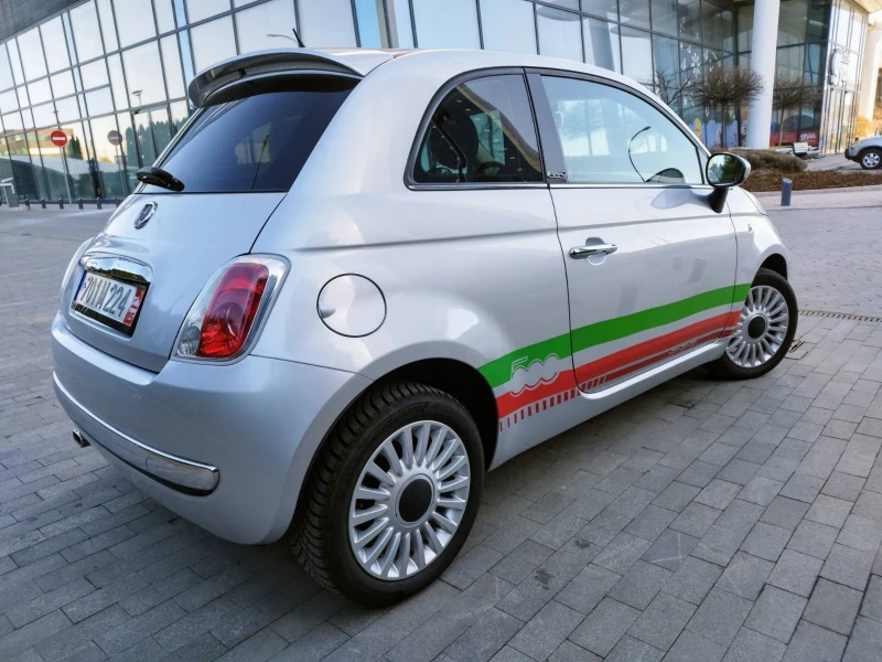 Fiat 500 1.2i, ПАНОРАМА, 102 000 км., снимка 6 - Автомобили и джипове - 49488478