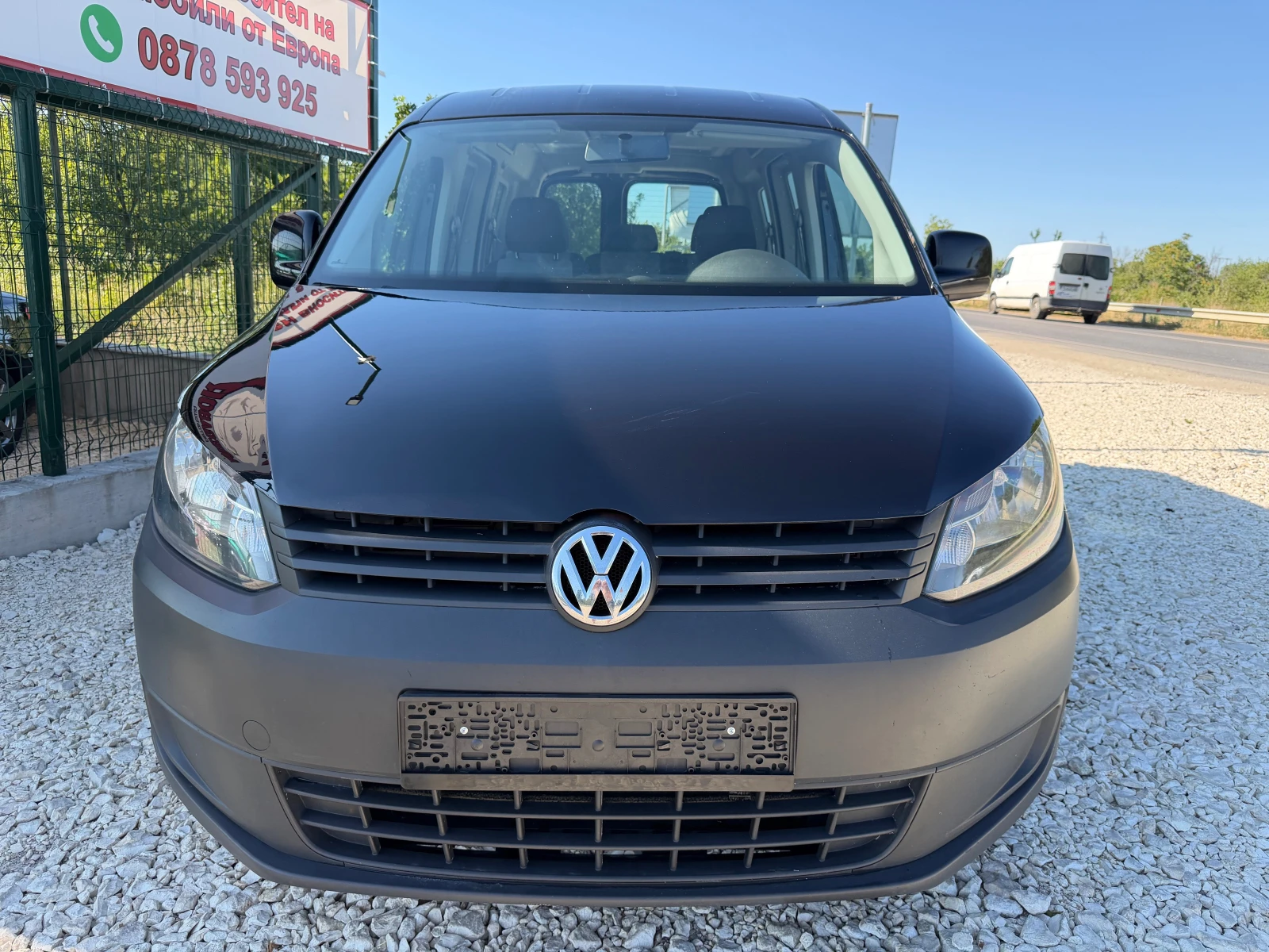 VW Caddy 1.6TDi/102p.s-5 mesten/Klima-Euro 5!!!, снимка 2 - Автомобили и джипове - 55513929