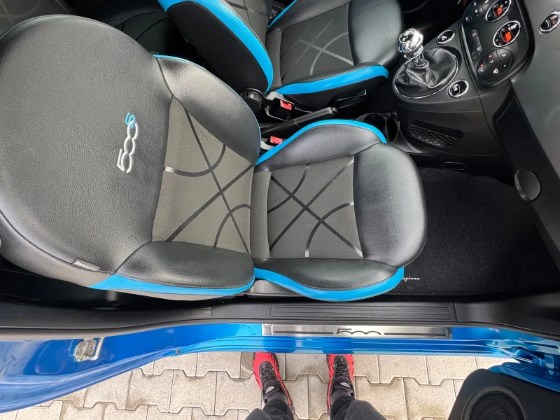 Fiat 500 1.25i 500S EURO-6 FULL, снимка 13 - Автомобили и джипове - 52642548
