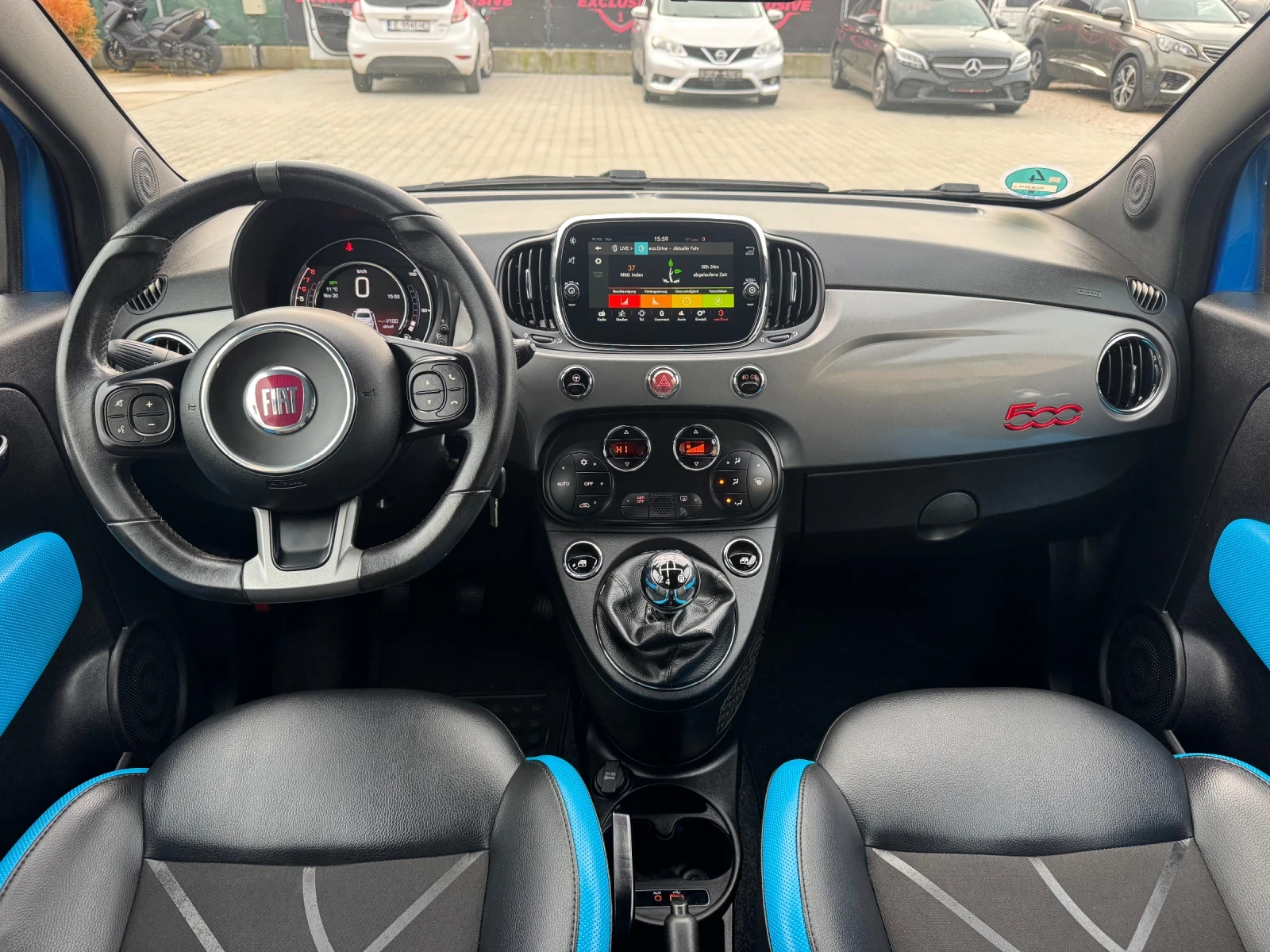 Fiat 500 1.25i 500S EURO-6 FULL | Mobile.bg   12
