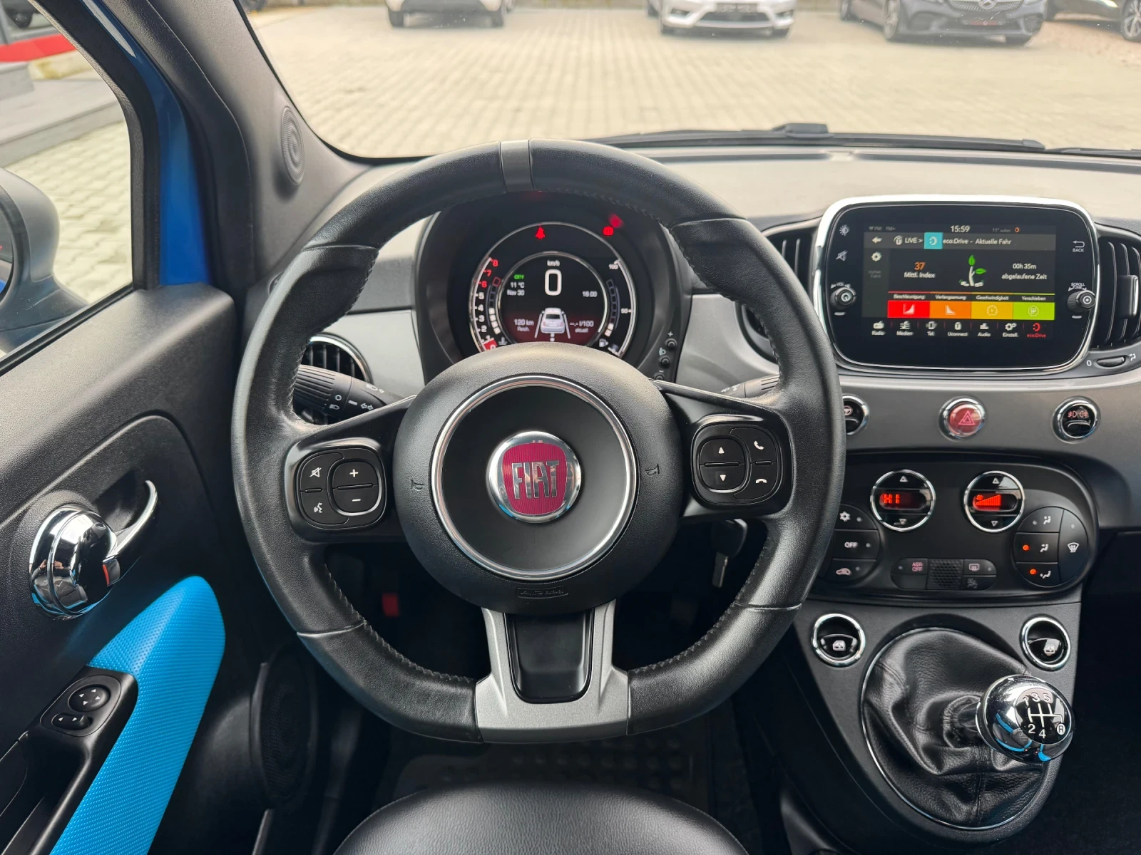 Fiat 500 1.25i 500S EURO-6 FULL | Mobile.bg   11