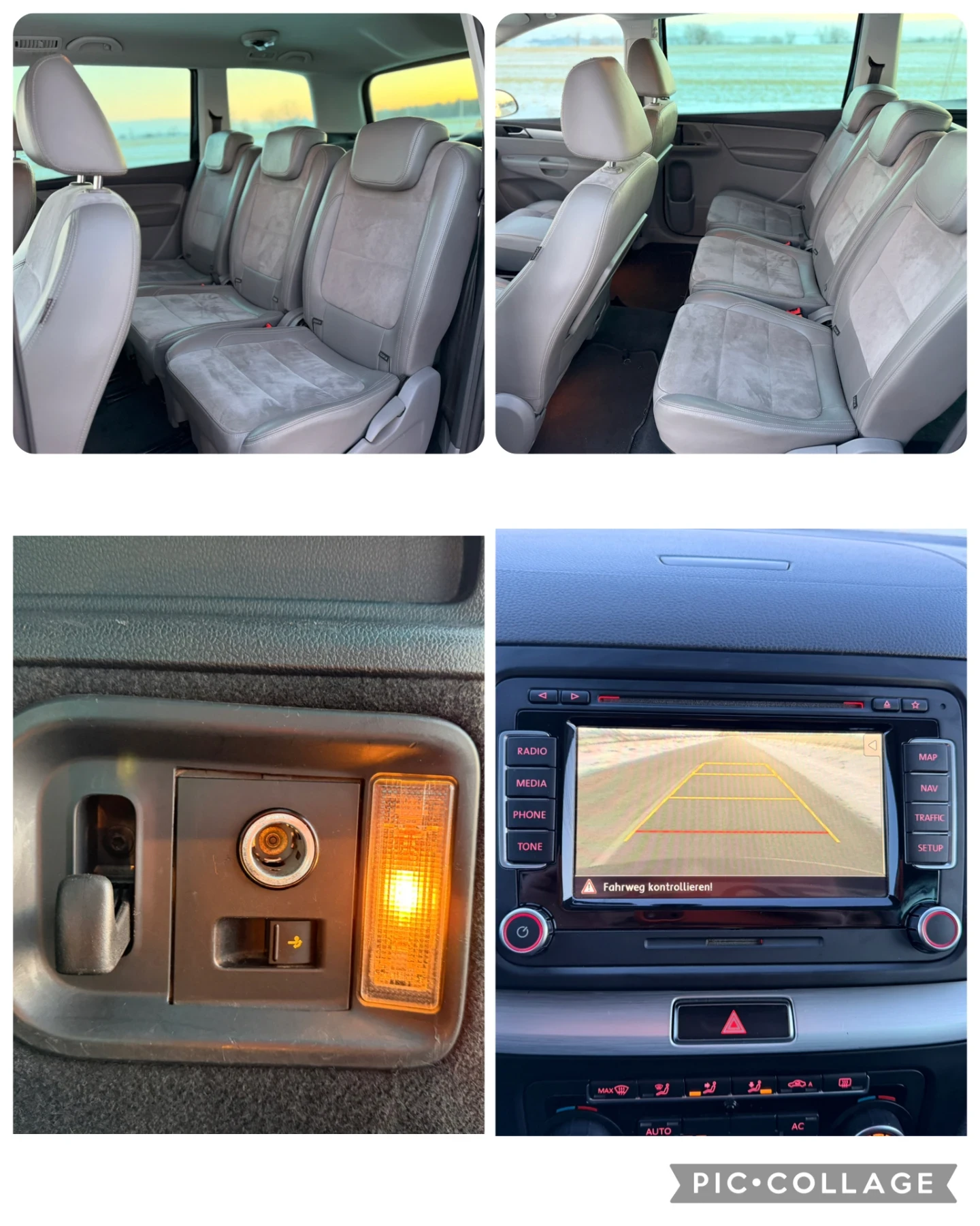 VW Sharan * 2.0tdi * 170�.� * Highline * KeylessGo * FULL | Mobile.bg � ����������� 14