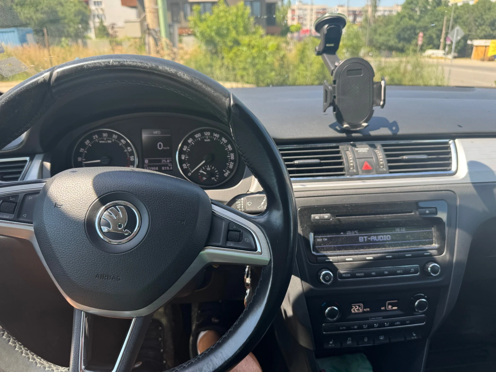 Skoda Rapid Skoda Rapid 1.6TDI Купувана от България , снимка 8 - Автомобили и джипове - 55078186