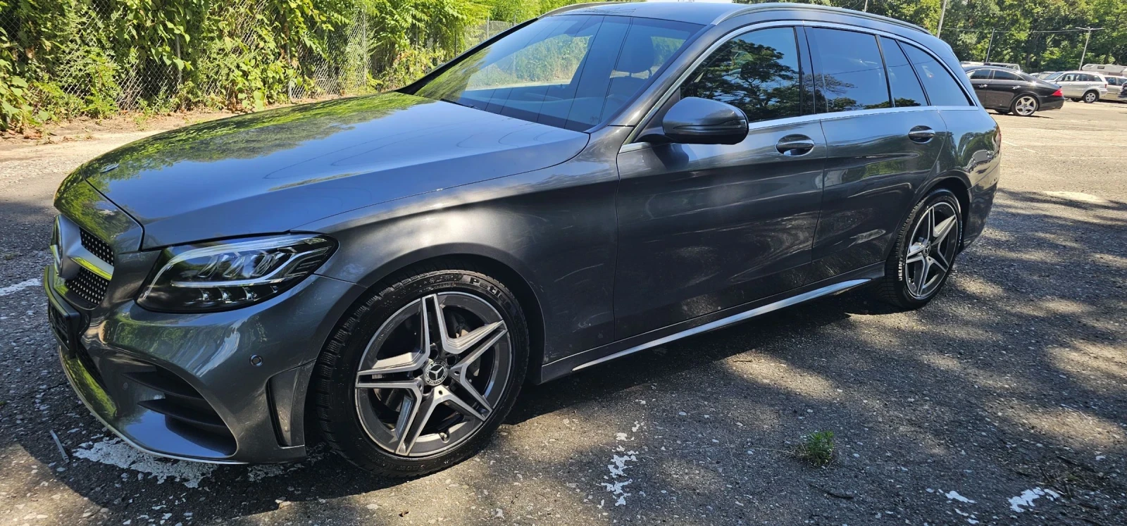 Mercedes-Benz C 220 220CDI AMG AVTOMAT KAMERA MULTIBEAM , снимка 5 - Автомобили и джипове - 55277687