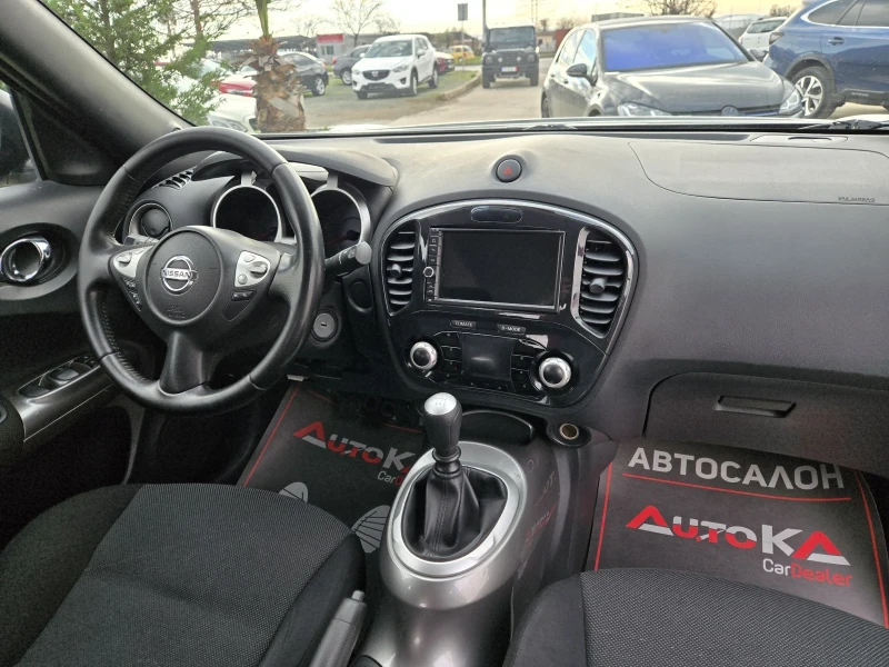 Nissan Juke 1.5DCI-110кс= 6СК= НАВИ= КЛИМАТРОНИК= АВТОПИЛОТ, снимка 13 - Автомобили и джипове - 52776699