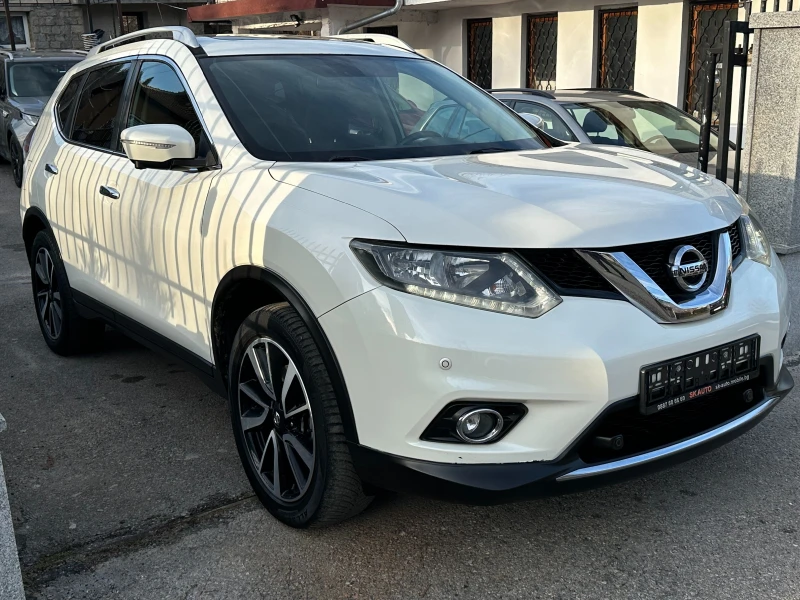 Nissan X-trail 1.6DCi-НАВИ-АВТОМАТ-PANO-LED-360-PDC-EURO6B-7места, снимка 3 - Автомобили и джипове - 52819148