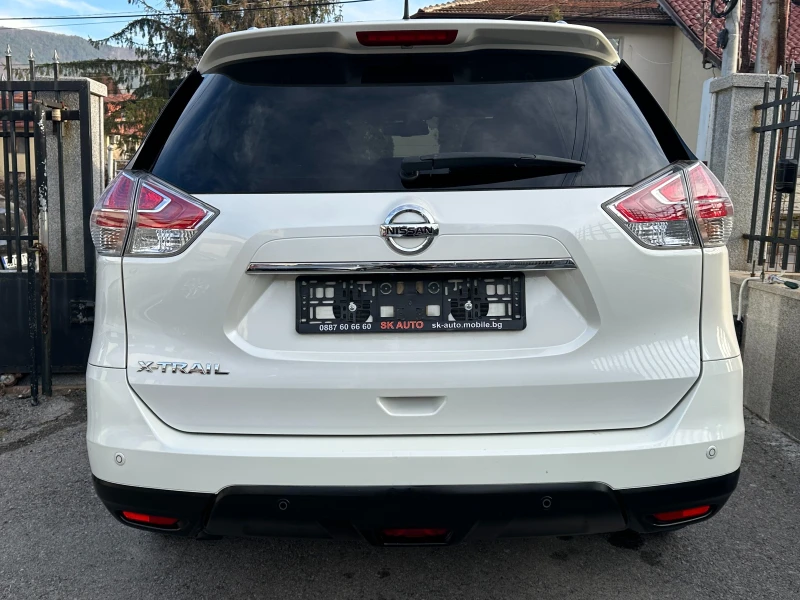 Nissan X-trail 1.6DCi-НАВИ-АВТОМАТ-PANO-LED-360-PDC-EURO6B-7места, снимка 5 - Автомобили и джипове - 52819148