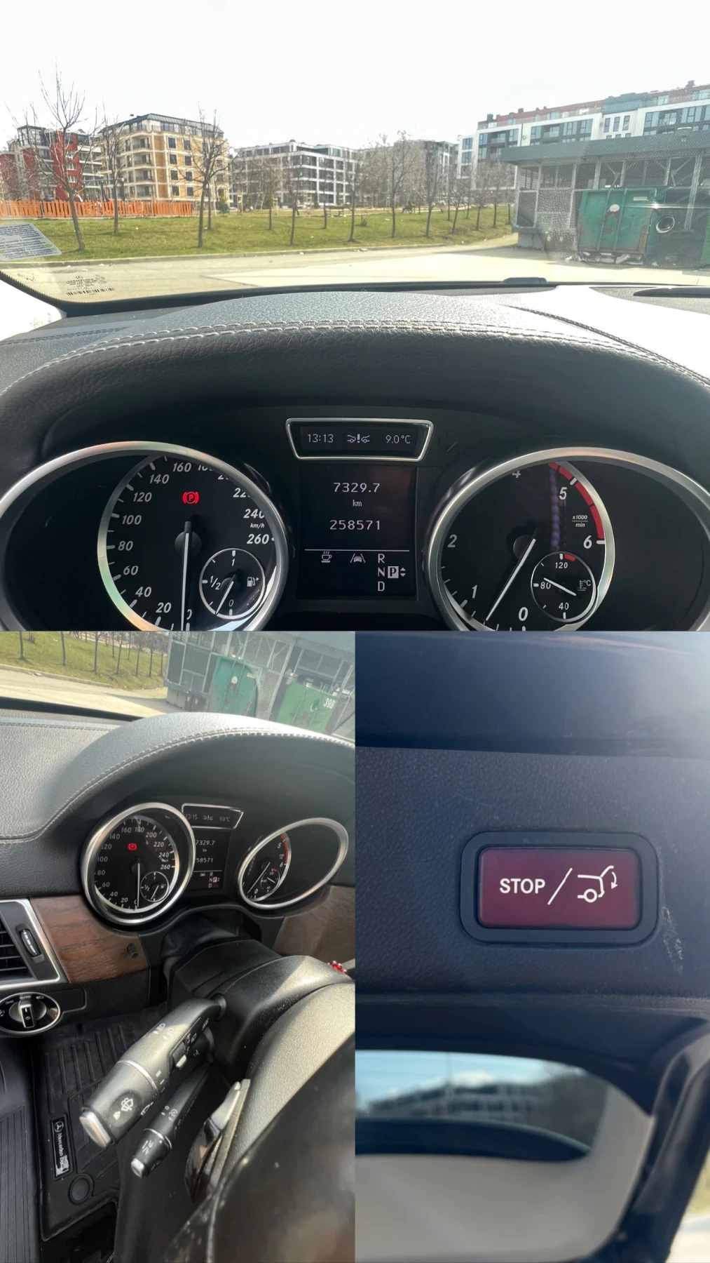 Mercedes-Benz ML 350 Bluetech / 4 Matic / Autoparking, снимка 13 - Автомобили и джипове - 53801368