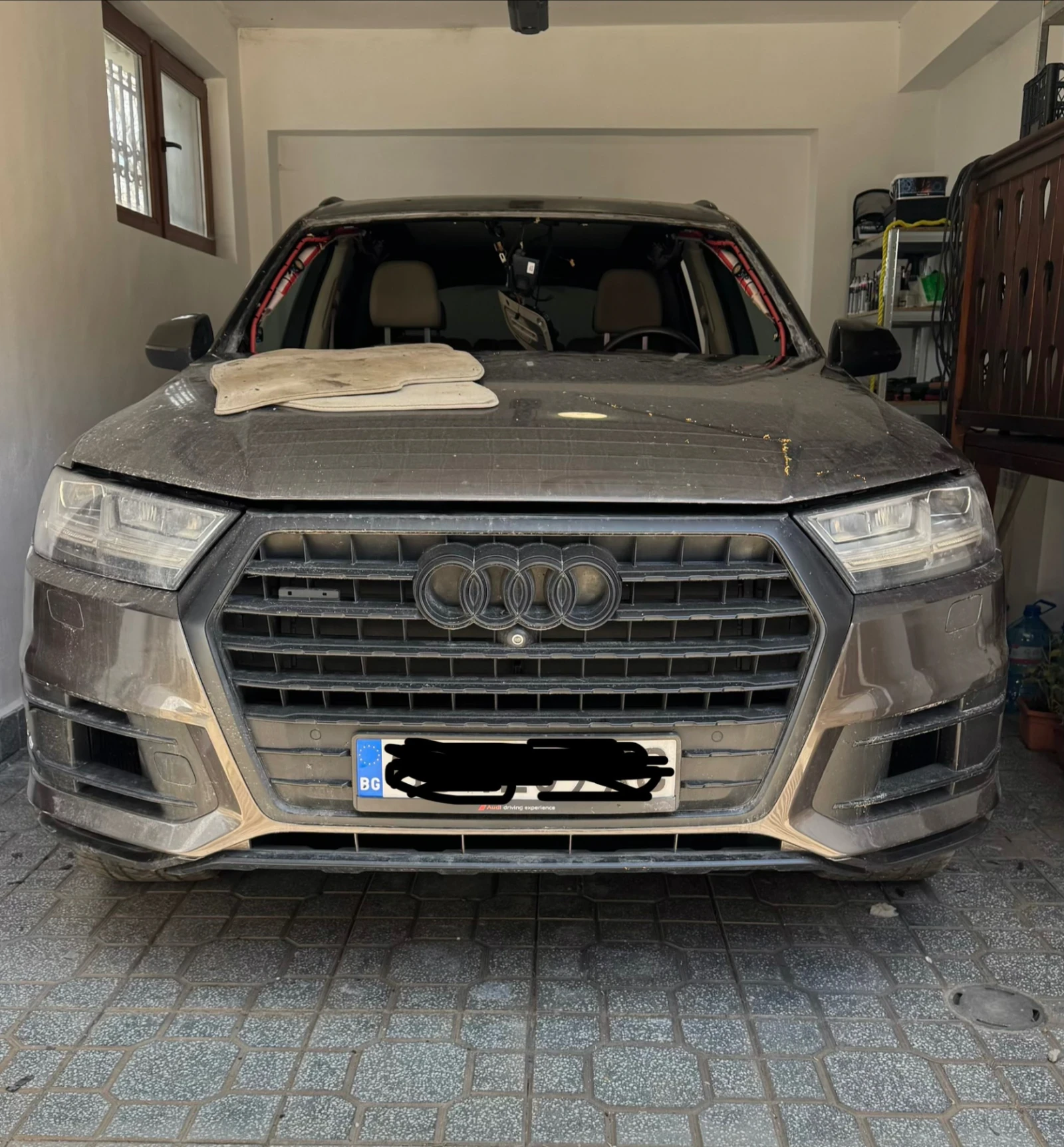 Audi Q7 3.0 T SUPERCHARGER Без табло, предни седалки, стък