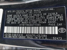 Toyota Camry 2.5l Se, снимка 9