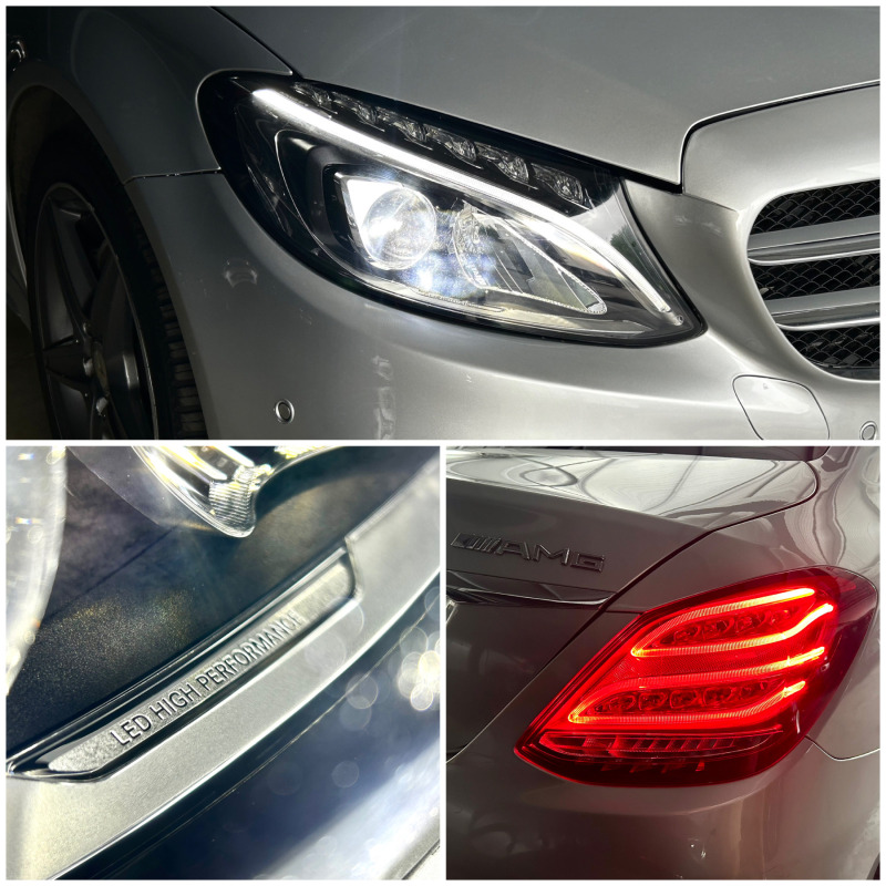 Mercedes-Benz C 220 AMG, DYNAMIC LED, AGILITY SELECT, KEYLESS , снимка 14 - Автомобили и джипове - 44779886