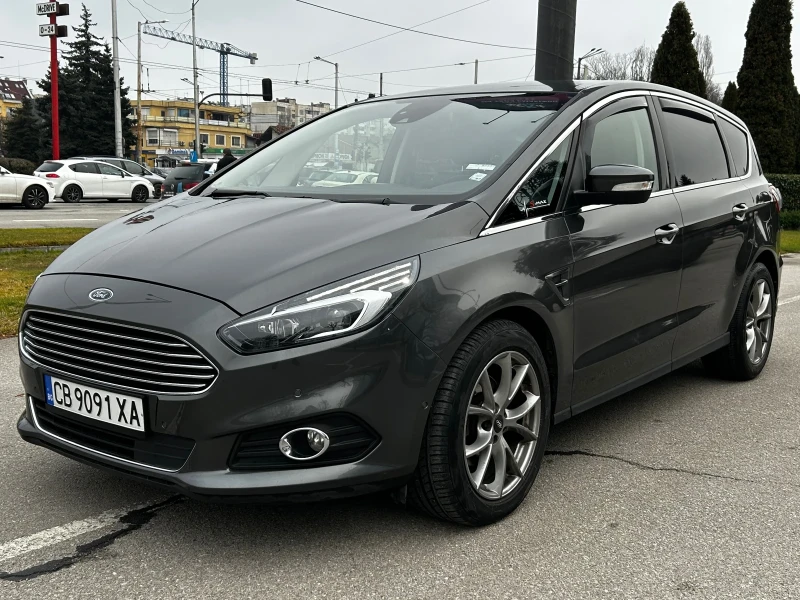 Ford S-Max * 2.0TDCI* CAMERA* DISTRONIC* KOJA* PODGREV* , снимка 1 - Автомобили и джипове - 48269552