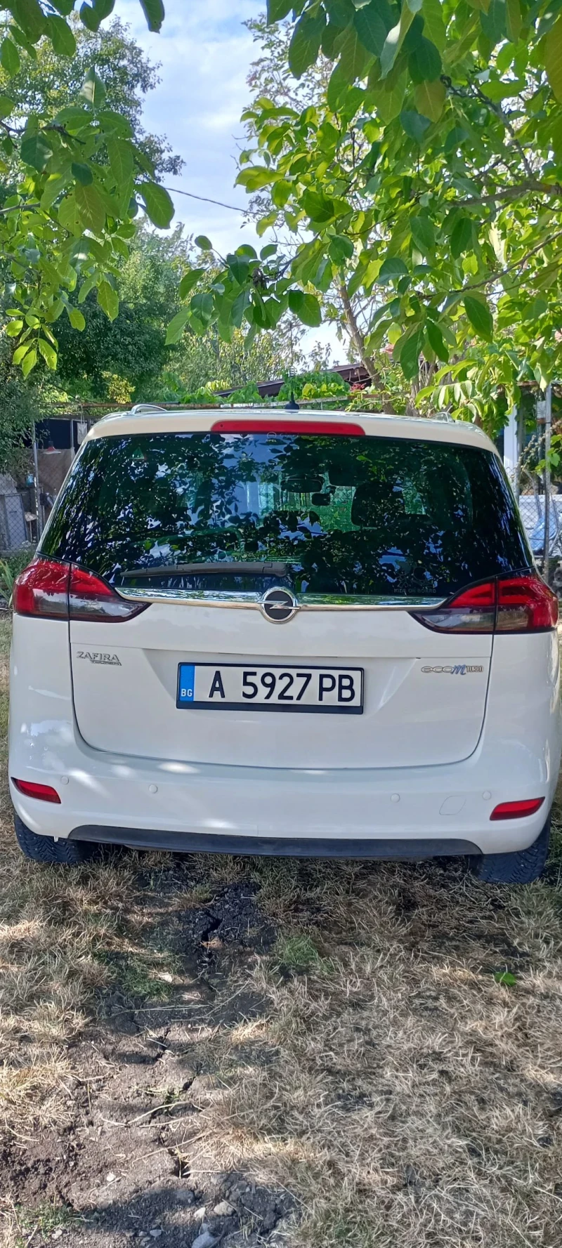 Opel Zafira 1.6 CNG, снимка 6 - Автомобили и джипове - 52102684