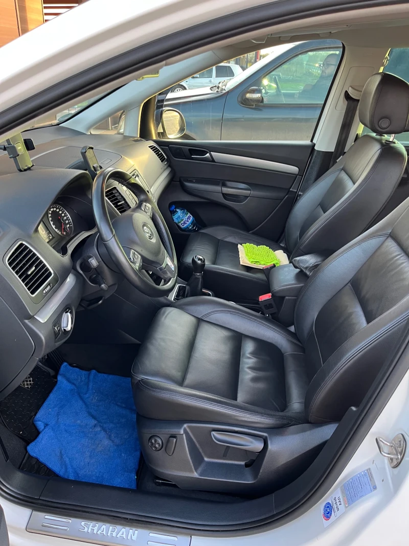 VW Sharan 2.0TD? УНИКАТ БЕЗ ЗАБЕЛЕШКИ, снимка 6 - Автомобили и джипове - 52727148