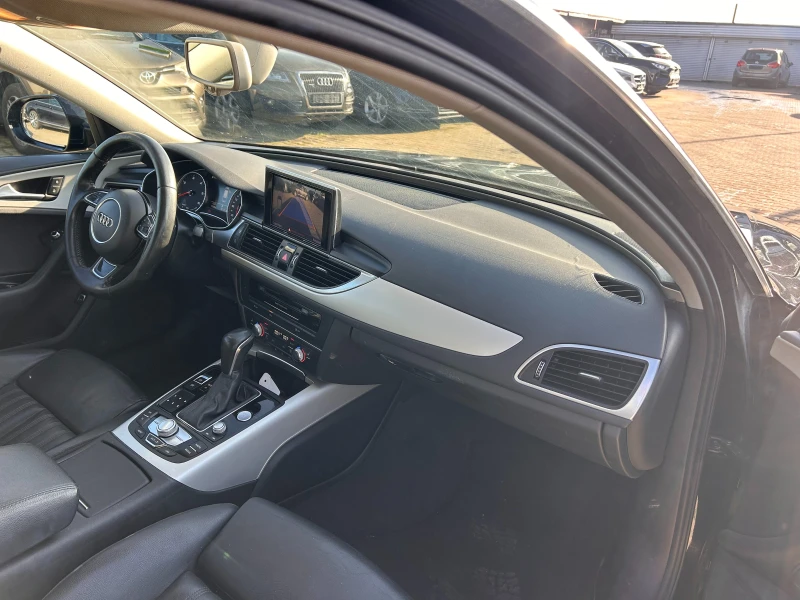 Audi A6 2.0TDI AVTOMAT/NAVI/KOJA EURO 6, снимка 10 - Автомобили и джипове - 52850771