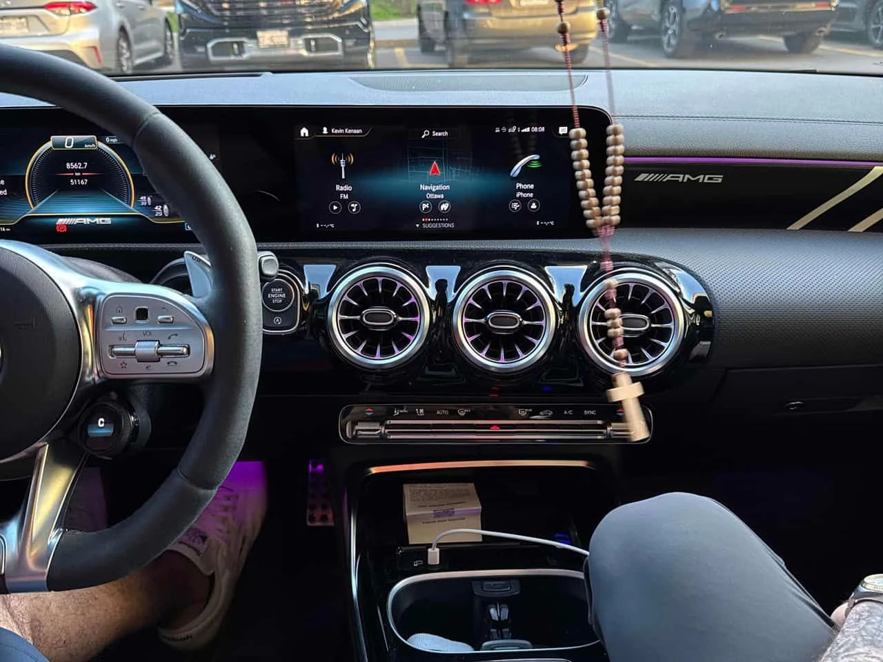 Mercedes-Benz CLA 45 AMG 4MATIC * ДИСТРОНИК* 360 КАМЕРА* ПАНОРАМА* , снимка 9 - Автомобили и джипове - 54997859